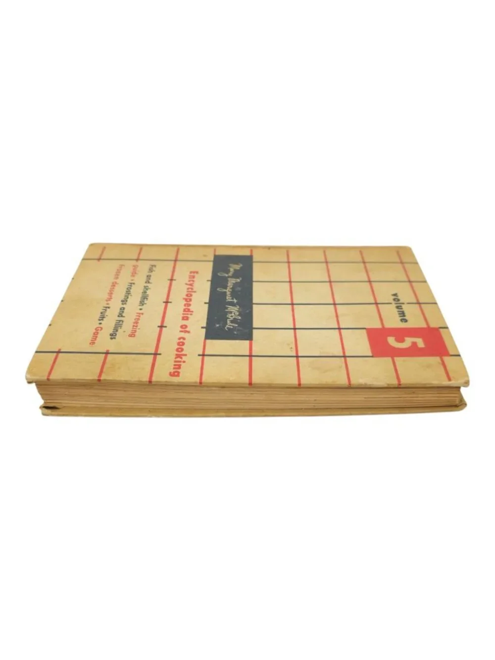 Mary Margaret McBride Encyclopedia of Cooking Volume 5 Vintage 1958 Cookbook HC